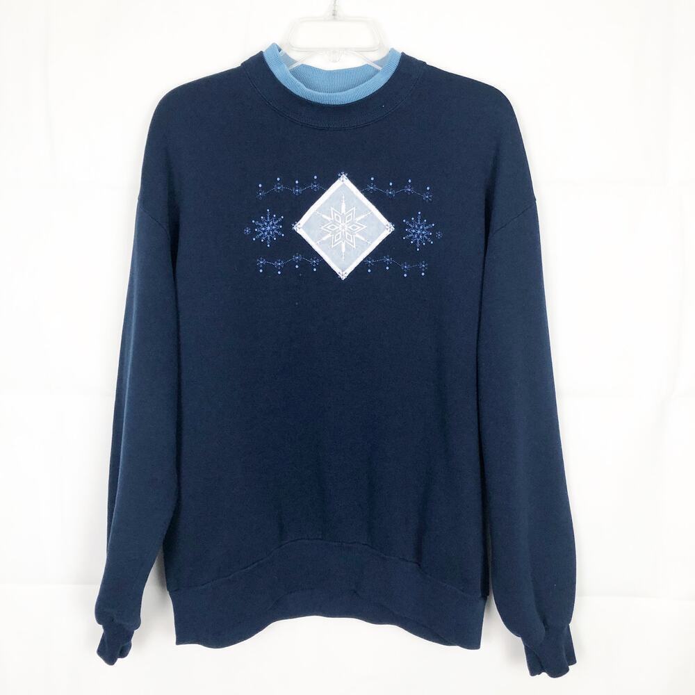 Morning Sun 80s Retro Vintage Grandmacore Timeless Winter Womens Sweater Large
